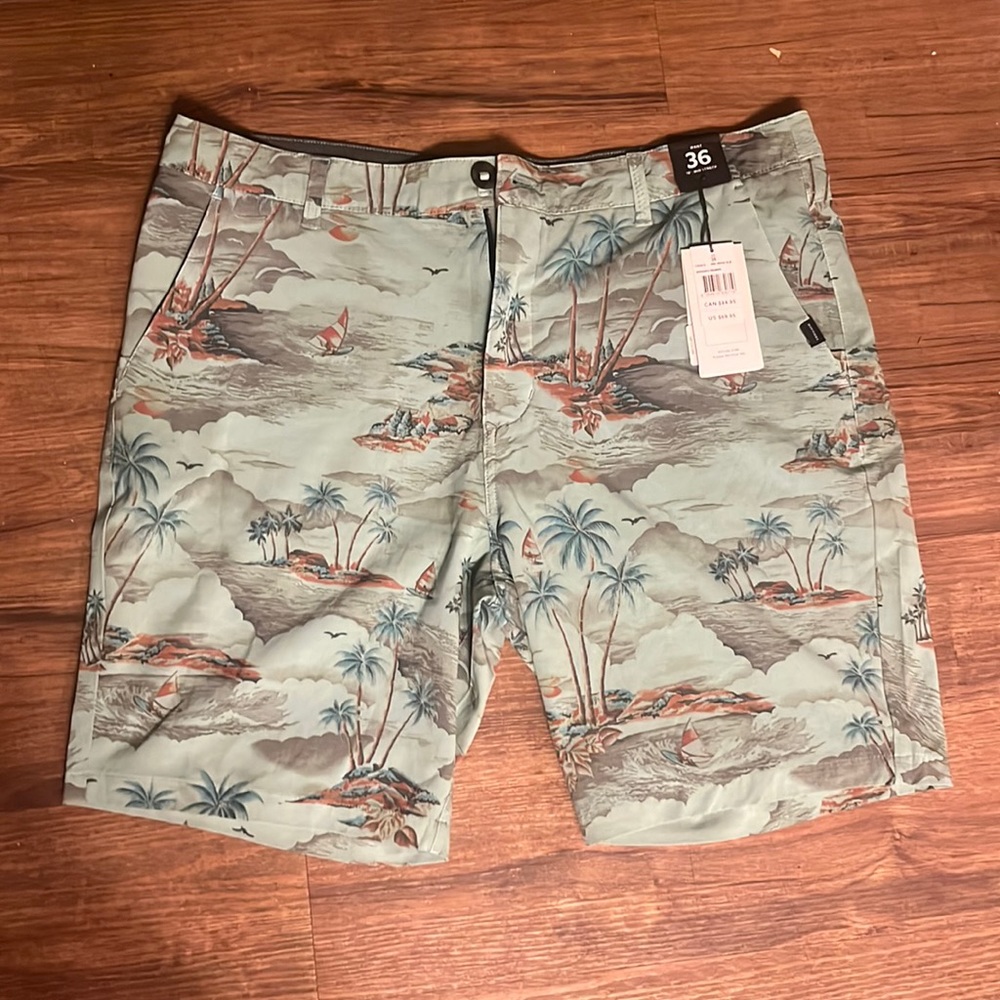 NWT Men Rip Curl "Boardwalk Dreamers" stretch short vintage blue, various sizes